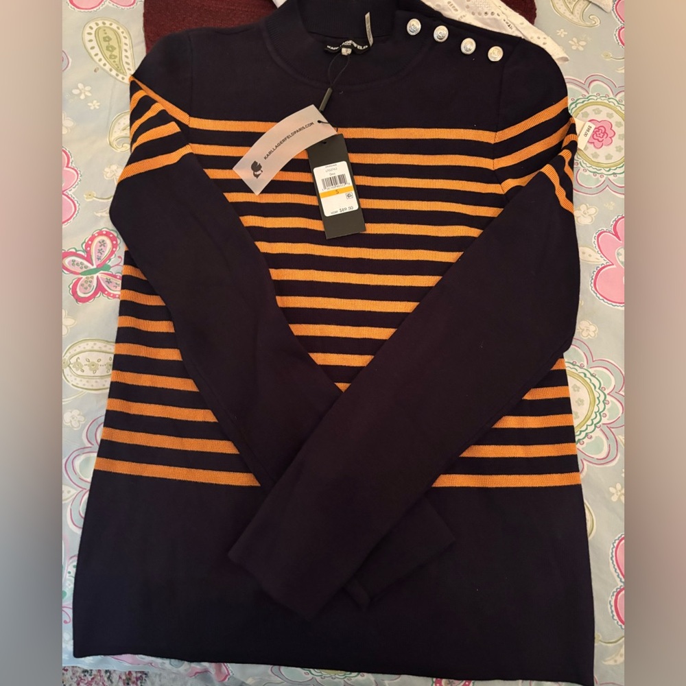 NWT Karl Lagerfeld women’s sweater